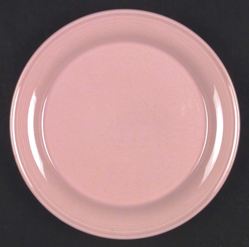 Solid Color Light Rose Salad Plate by Nancy Calhoun-1