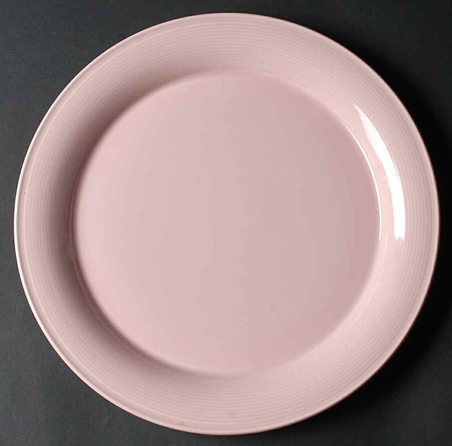 Solid Color Light Rose 12" Chop Plate (Round Platter) by Nancy Calhoun-1