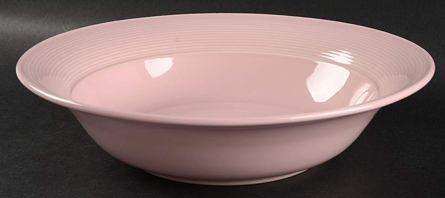 Solid Color Light Rose 11" Large Salad Serving Bowl by Nancy Calhoun-1