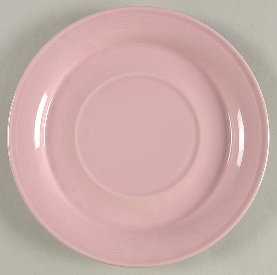 Solid Color Light Rose Underplate for Gravy Boat by Nancy Calhoun-1
