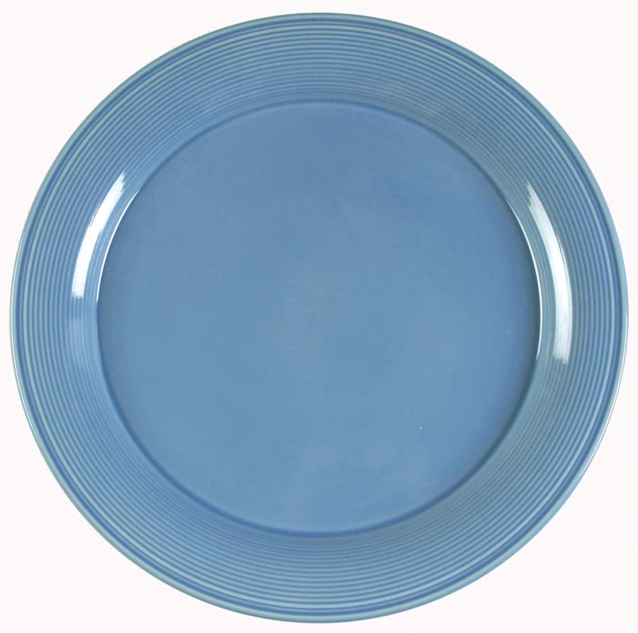 Solid Color Light Blue 12" Chop Plate (Round Platter) by Nancy Calhoun-1