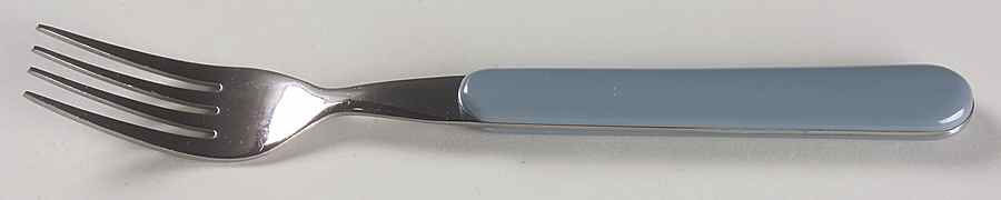 Solid Color Light Blue Dinner Fork (7 1/2" or Larger) by Nancy Calhoun-1
