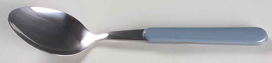 Solid Color Light Blue Tablespoon (Serving Spoon) by Nancy Calhoun-1