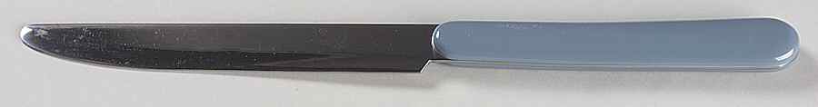 Solid Color Light Blue Small Dinner Knife by Nancy Calhoun-1