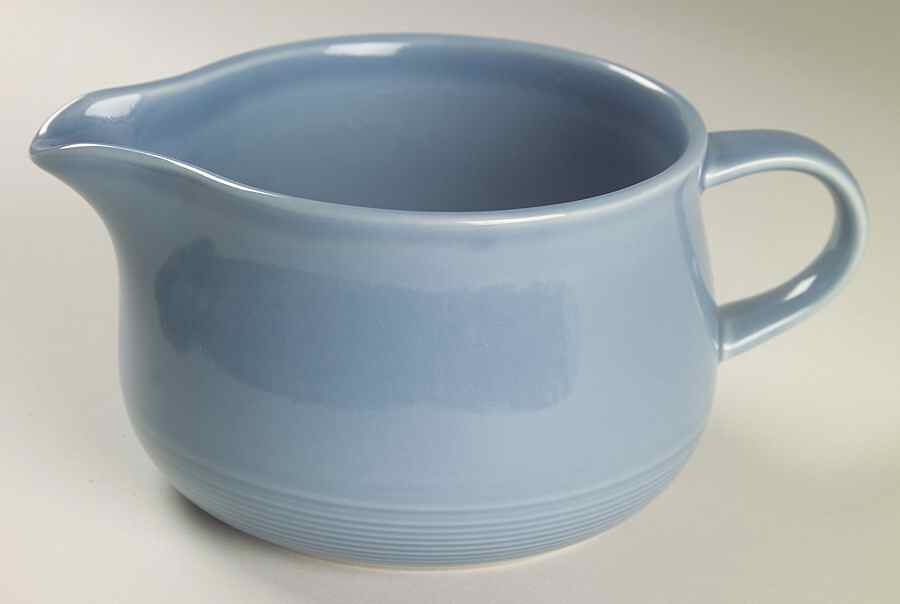 Solid Color Light Blue Gravy Boat by Nancy Calhoun-1