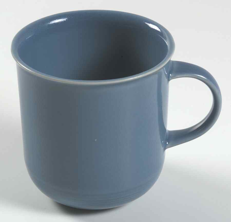 Solid Color Light Blue Mug by Nancy Calhoun-1