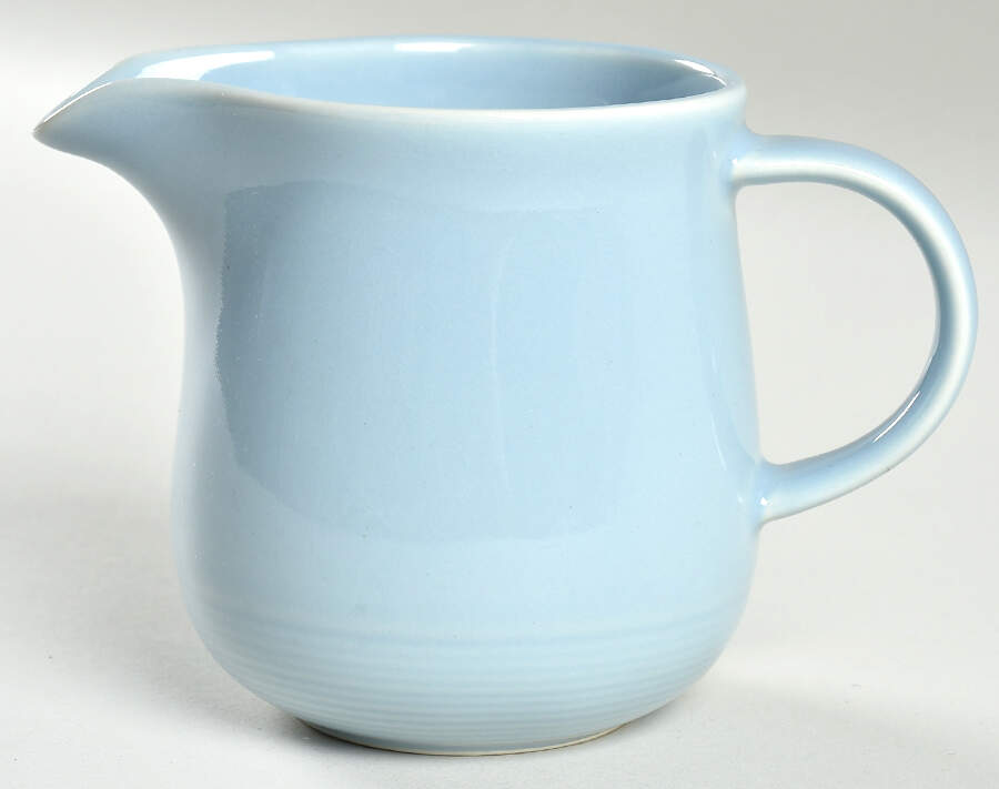 Solid Color Powder Blue Creamer by Nancy Calhoun-1