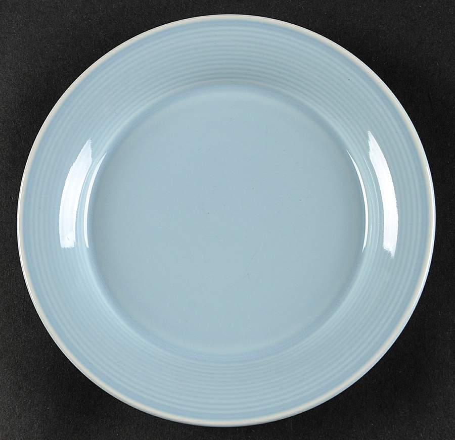 Solid Color Powder Blue Bread & Butter Plate by Nancy Calhoun-1