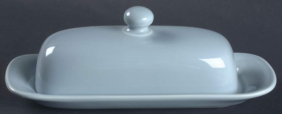 Solid Color Powder Blue 1/4 Lb Covered Butter by Nancy Calhoun-1