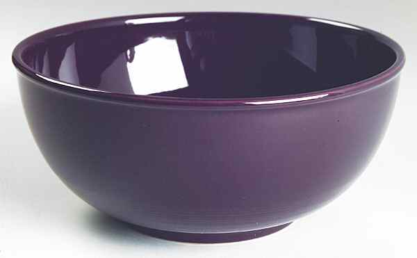 Solid Color Plum 8" Salad Serving Bowl by Nancy Calhoun-1