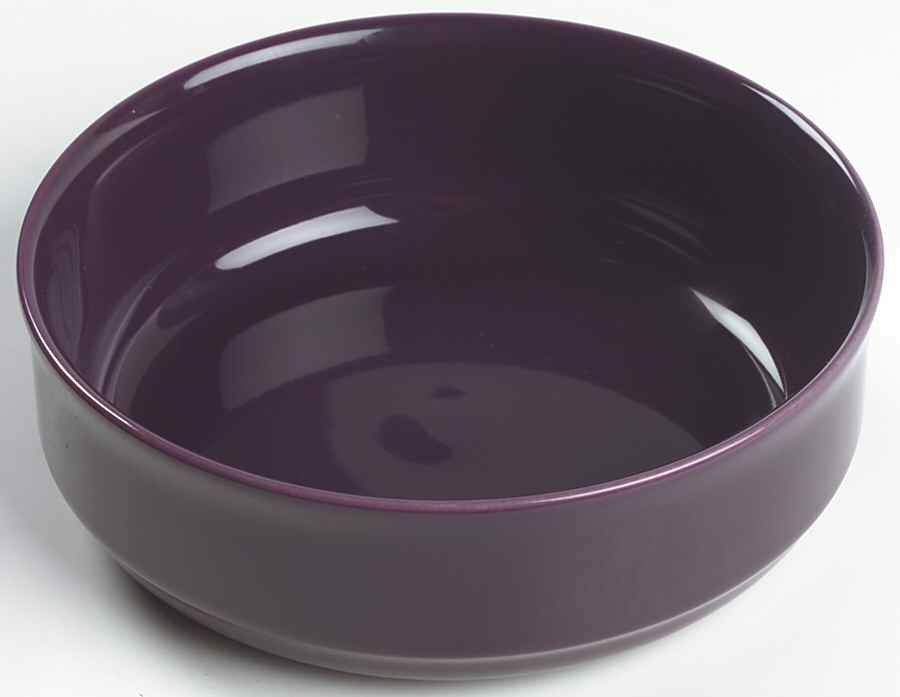 Solid Color Plum Coupe Cereal Bowl by Nancy Calhoun-1