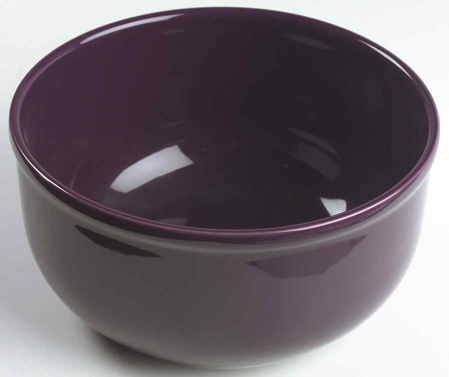 Solid Color Plum 8" Mixing Bowl by Nancy Calhoun-1