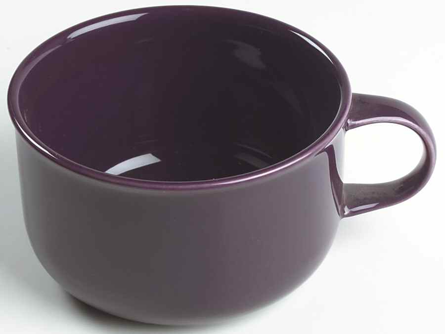 Solid Color Plum Jumbo Cup by Nancy Calhoun-1