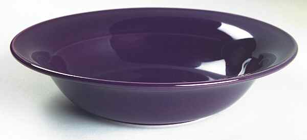 Solid Color Plum 9" Round Vegetable Bowl by Nancy Calhoun-1