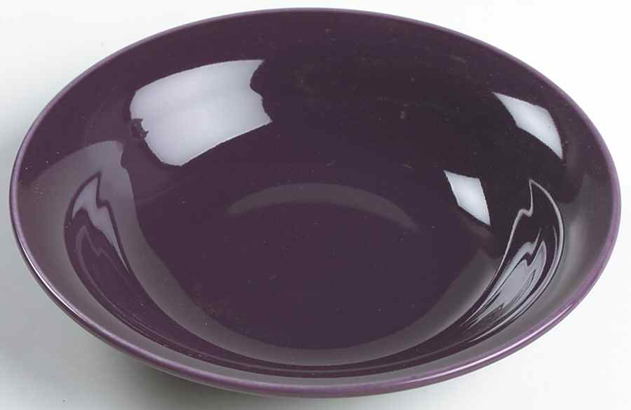 Solid Color Plum Fruit/Dessert (Sauce) Bowl by Nancy Calhoun-1