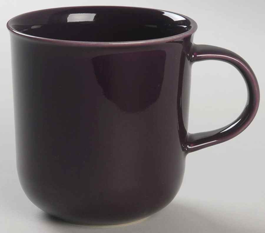 Solid Color Plum Mug by Nancy Calhoun-1