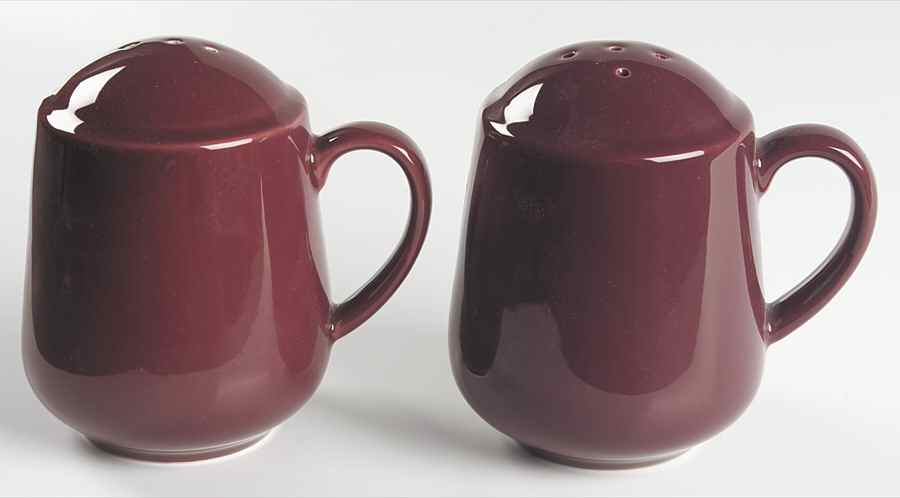 Solid Color Raspberry Stove Top Salt & Pepper Set by Nancy Calhoun-1