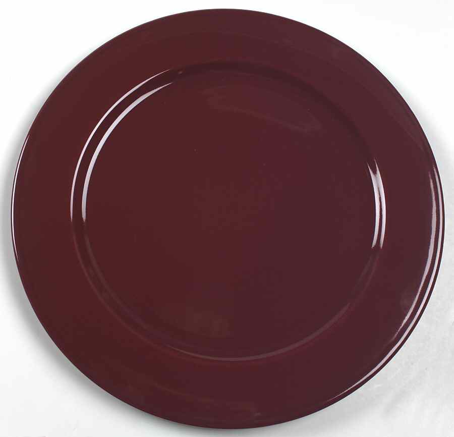 Solid Color Raspberry Service Plate (Charger) by Nancy Calhoun-1