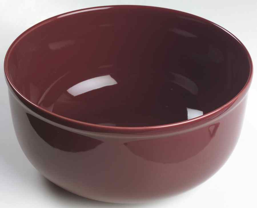 Solid Color Raspberry 10" Mixing Bowl by Nancy Calhoun-1