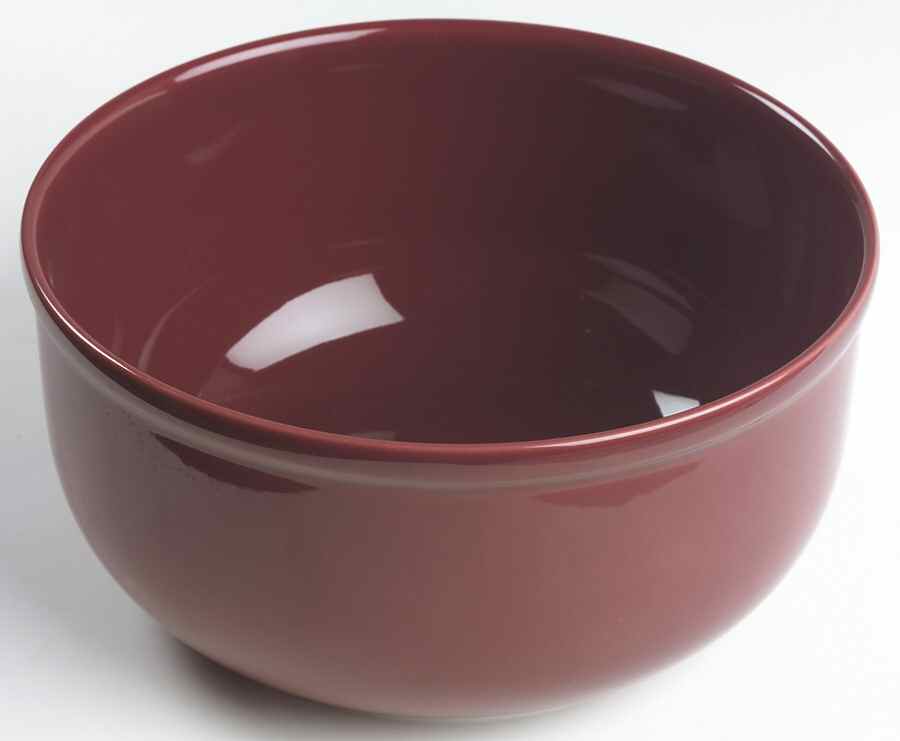 Solid Color Raspberry 8" Mixing Bowl by Nancy Calhoun-1