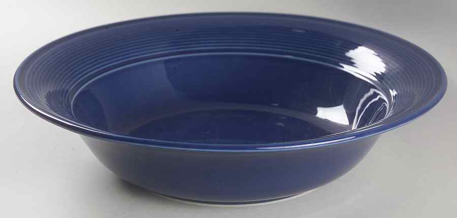 Solid Color Sapphire 11" Large Salad Serving Bowl by Nancy Calhoun-1