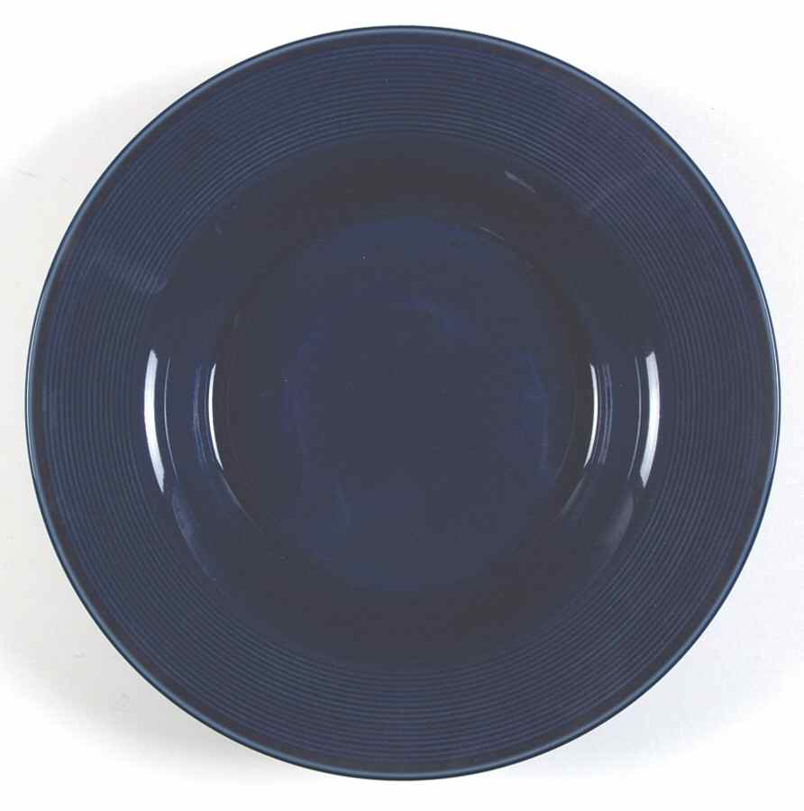 Solid Color Sapphire 11" Individual Pasta Bowl by Nancy Calhoun-1