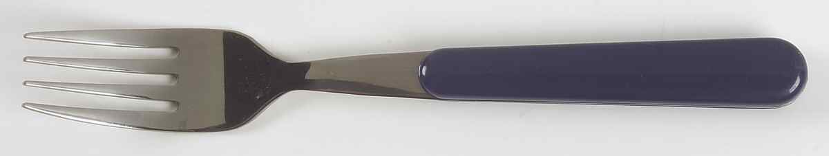 Solid Color Sapphire Individual Salad Fork by Nancy Calhoun-1