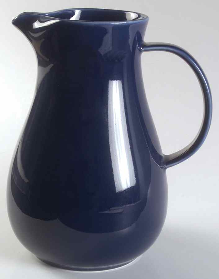 Solid Color Sapphire 64 Oz Pitcher by Nancy Calhoun-1