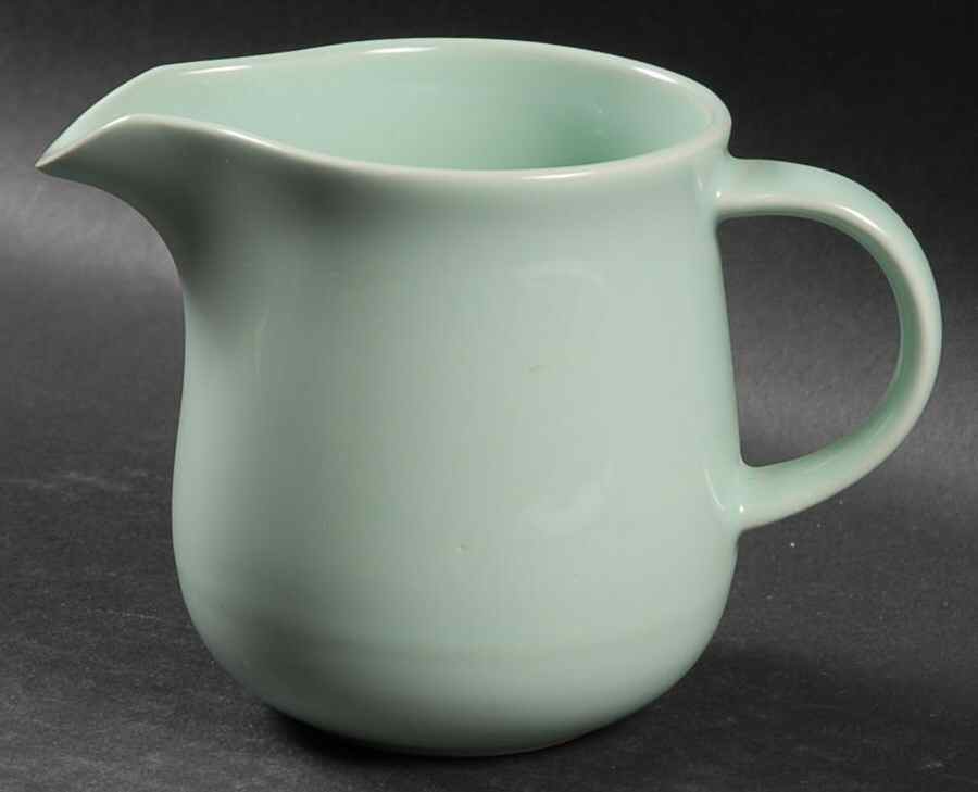 Solid Color Seafoam Green Creamer by Nancy Calhoun-1