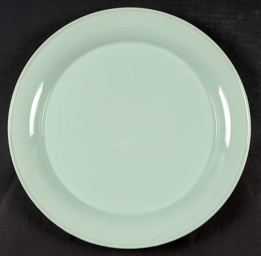 Solid Color Seafoam Green 12" Chop Plate (Round Platter) by Nancy Calhoun-1