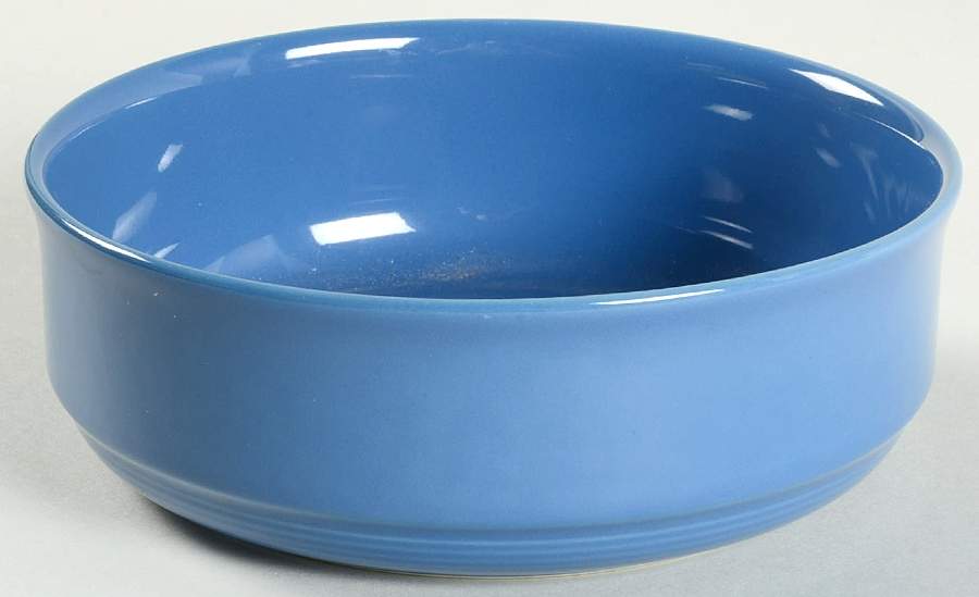 Solid Color Sky Blue Coupe Cereal Bowl by Nancy Calhoun-1