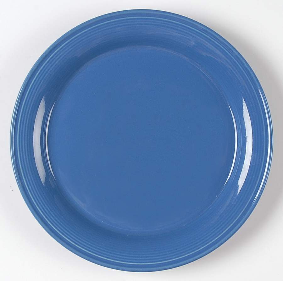Solid Color Sky Blue Salad Plate by Nancy Calhoun-1