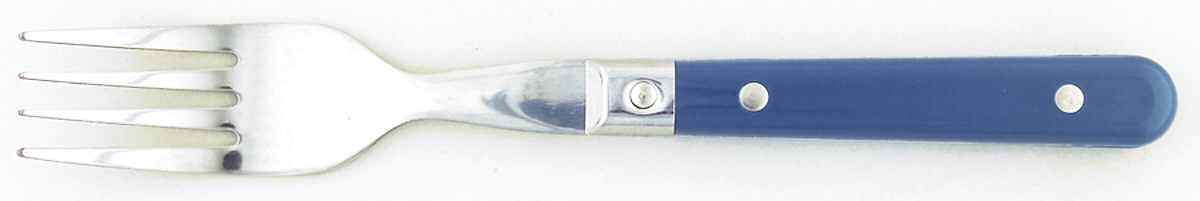 Solid Color Sky Blue Dinner Fork (7 1/2" or Larger) by Nancy Calhoun-1