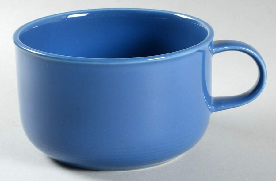 Solid Color Sky Blue Jumbo Cup by Nancy Calhoun-1