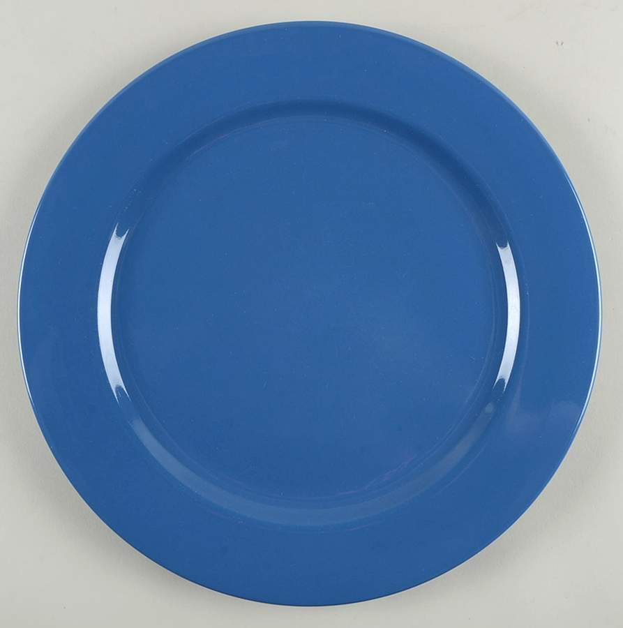 Solid Color Sky Blue Service Plate (Charger) by Nancy Calhoun-1