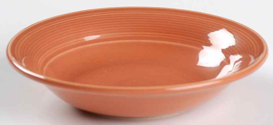 Solid Color Terra Cotta Fruit/Dessert (Sauce) Bowl by Nancy Calhoun-1
