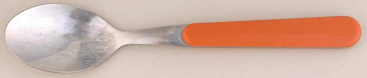 Solid Color Terra Cotta Teaspoon by Nancy Calhoun-1