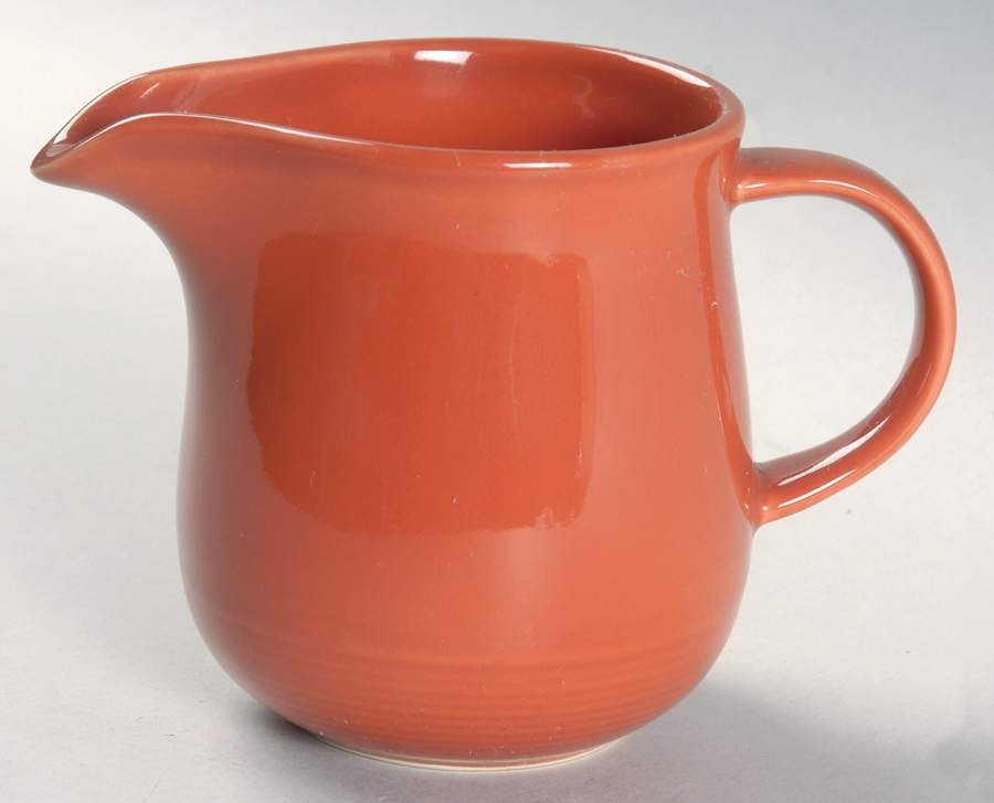 Solid Color Terra Cotta Creamer by Nancy Calhoun-1