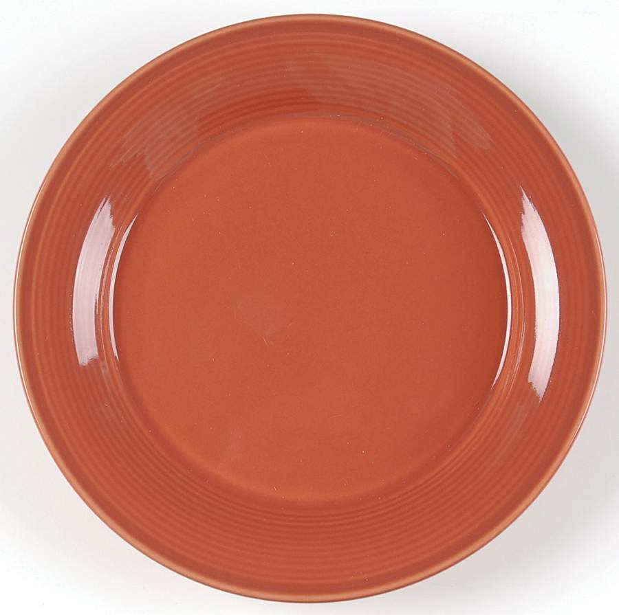 Solid Color Terra Cotta Bread & Butter Plate by Nancy Calhoun-1