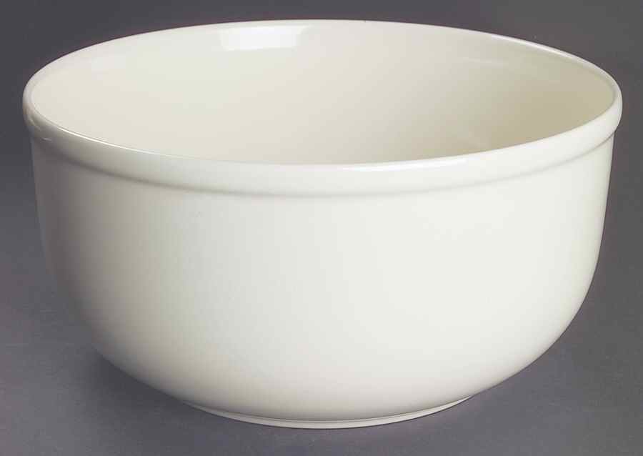 Solid Color Vanilla 10" Mixing Bowl by Nancy Calhoun-1