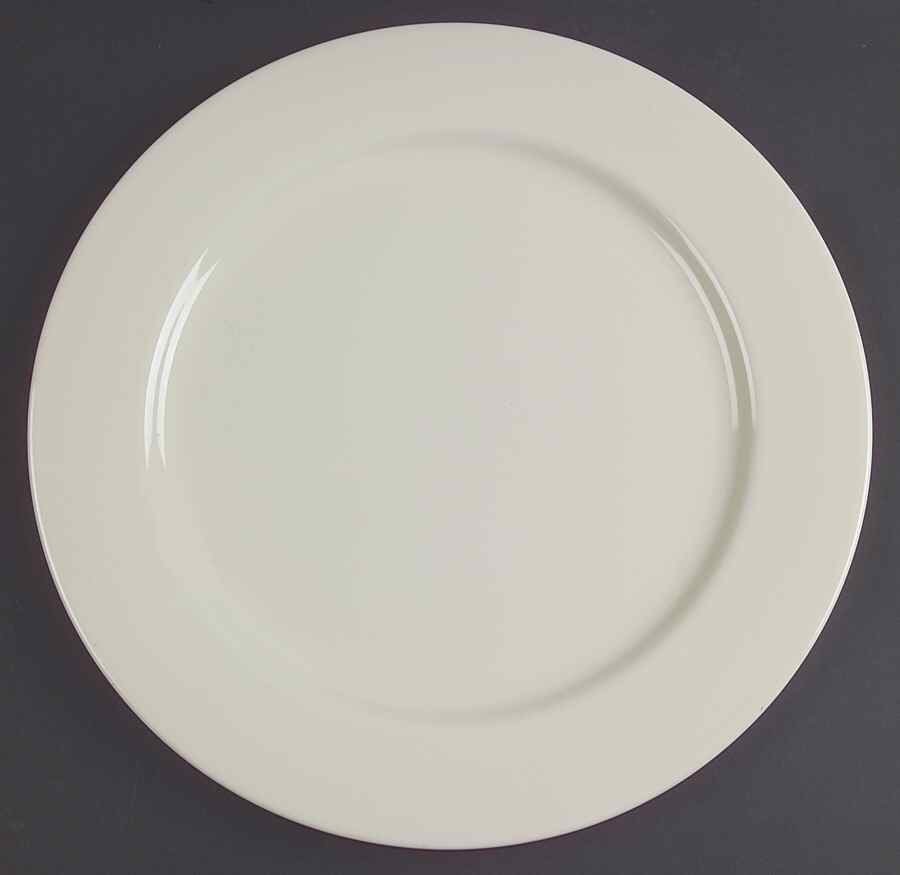Solid Color Vanilla Service Plate (Charger) by Nancy Calhoun-1