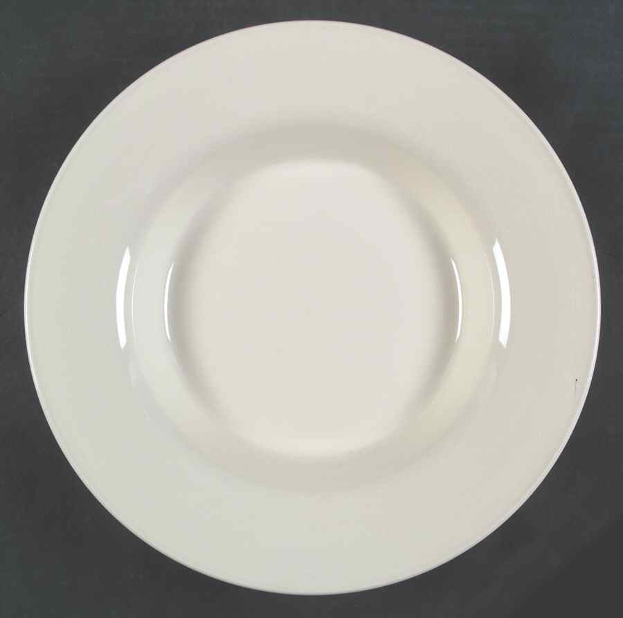Solid Color Vanilla 11" Individual Pasta Bowl by Nancy Calhoun-1