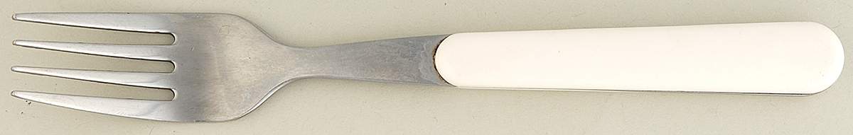 Solid Color Vanilla Individual Salad Fork by Nancy Calhoun-1