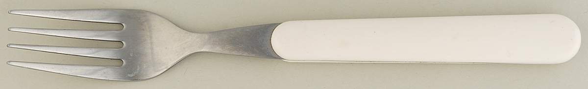 Solid Color Vanilla Dinner Fork (7 1/2" or Larger) by Nancy Calhoun-1