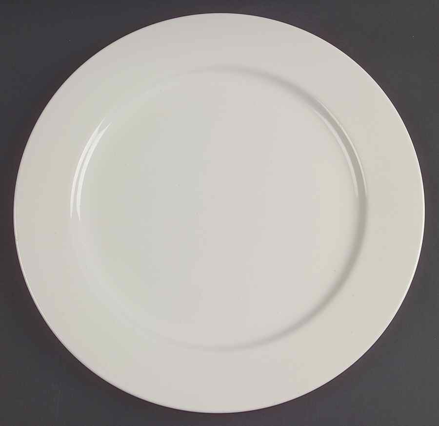 Solid Color White Service Plate (Charger) by Nancy Calhoun-1