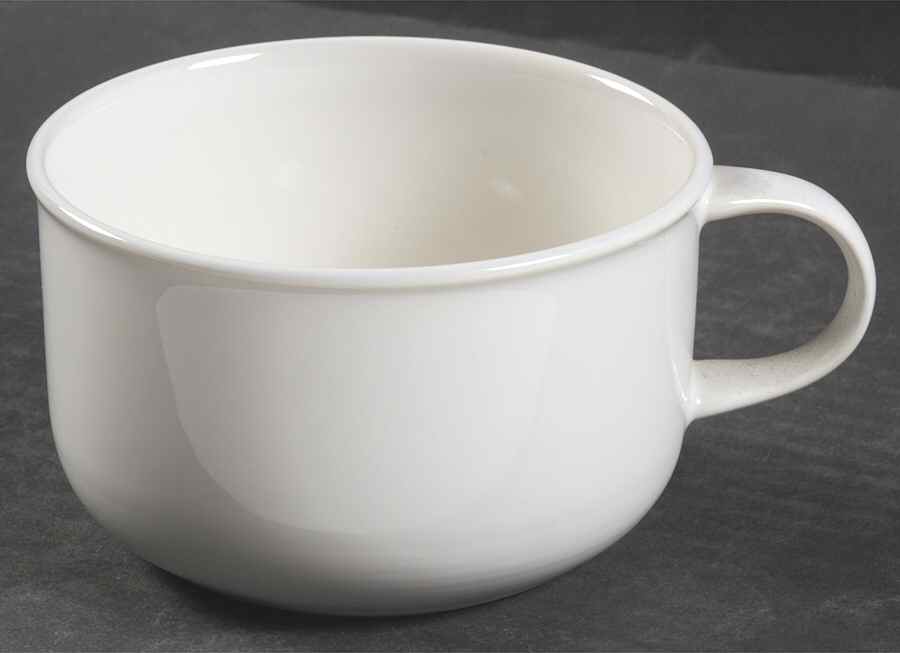 Solid Color White Jumbo Cup by Nancy Calhoun-1