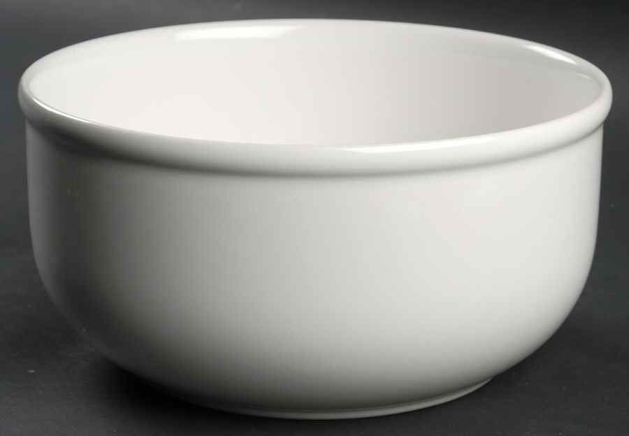 Solid Color White 8" Mixing Bowl by Nancy Calhoun-1