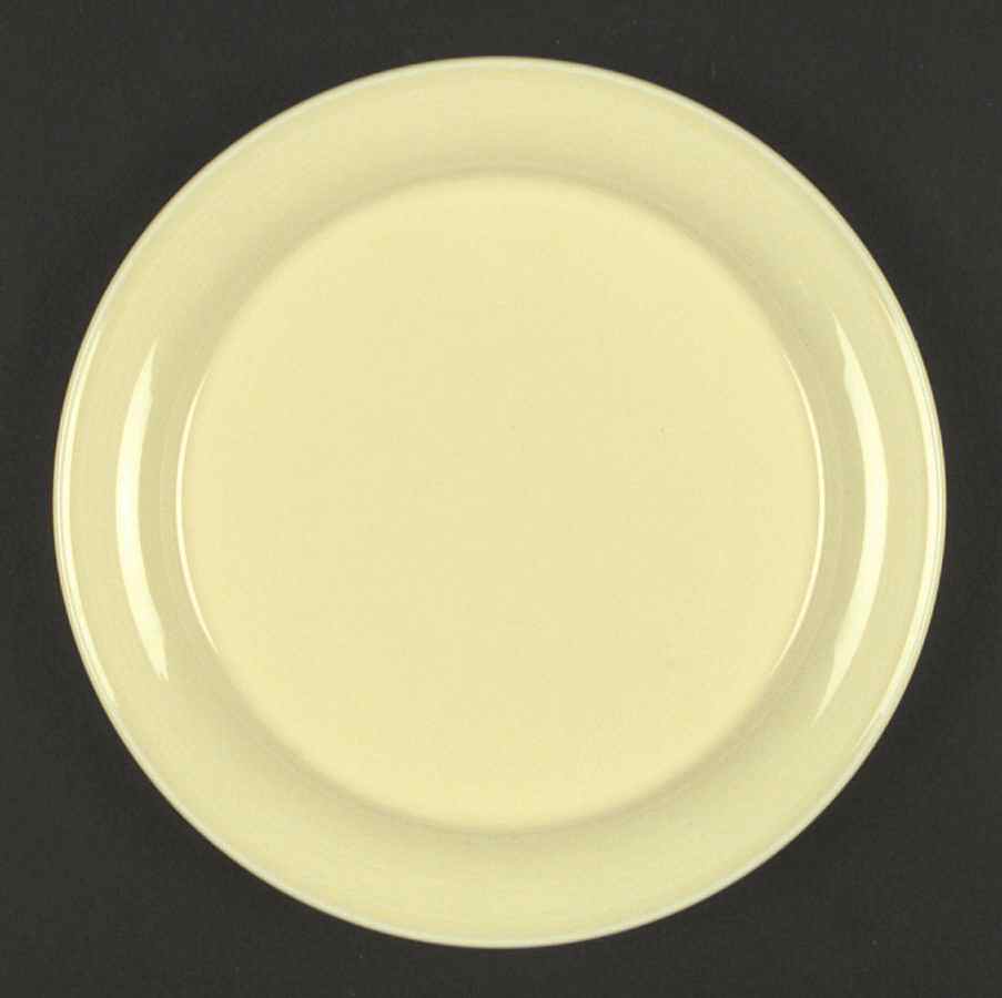 Solid Color Yellow Salad Plate by Nancy Calhoun-1