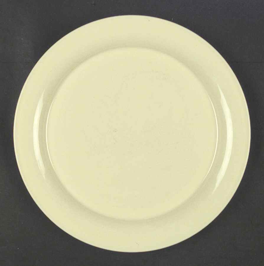 Solid Color Yellow Dinner Plate by Nancy Calhoun-1