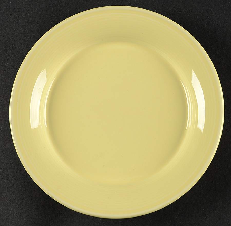 Solid Color Yellow Bread & Butter Plate by Nancy Calhoun-1